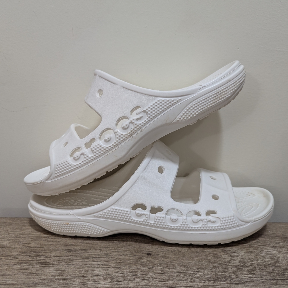 CROCS Women's Classic White Mules